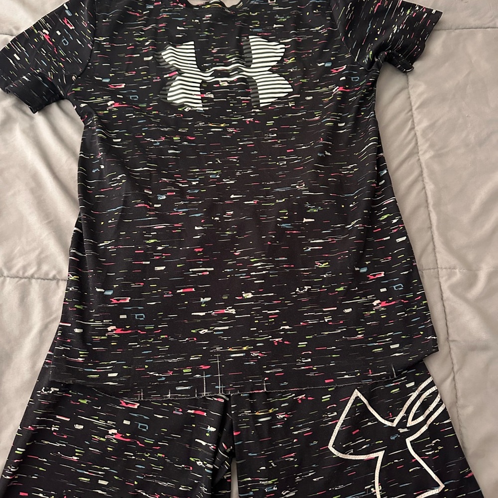 Under Armour Shirt and Shorts